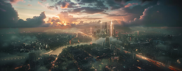 Future City 3 - Powered by Adobe