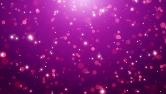 pink glitter bokeh birthday background video