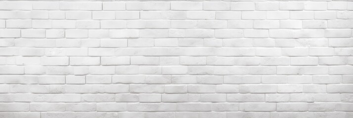 White texture. Retro whitewashed surface of an old brick wall. Rough, worn, uneven painted plaster. White facade background. Design element. web banner.