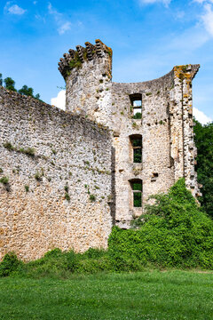 ch&acirc;teau de Chevreuse, la Madeleine, Yvelines, France