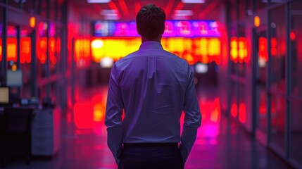 Illuminated Pathways: A Glimpse into the Technological Core