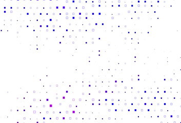 Light Pink, Blue vector layout with rectangles, squares.