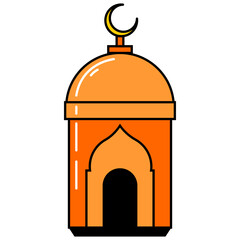 taj mahal vector