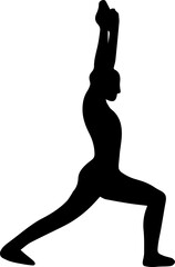 yoga exercise fitness illustration