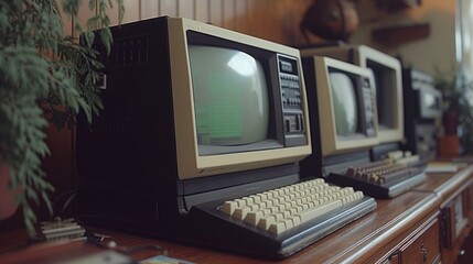 Echoes of the Past: A Vintage Computer Amidst Industrial Decay