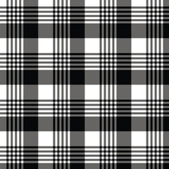 Seamless pattern of plaid. check fabric texture. striped textile print.Checkered gingham fabric seamless pattern. Vector seamless pattern.