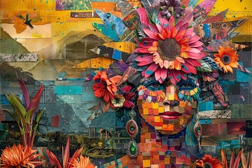 Heart of Colombia: Biodiversity and Festivals Collage


