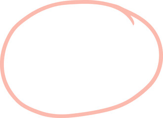 Speech bubbles. Hand drawn