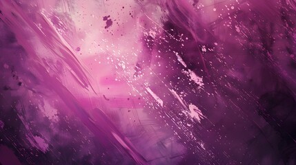 Fototapeta premium purple paint background with pinkish color, in the style of dark silver and dark magenta, free brushwork, digitally enhanced, glowing lights, evocative textures