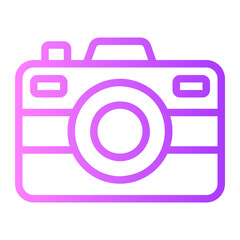 digital camera gradient icon