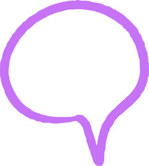 Colorful speech bubbles set, communication, talk, chat