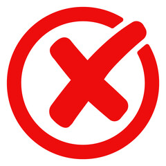 Obraz premium Red check mark, isolated tick symbols, checklist signs, and an approval badge. Flat and modern checkmark design, vector illustration.