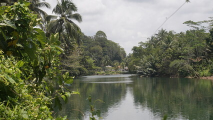Fototapeta na wymiar Green Canyon, Pangandaran, West Java, Indonesia