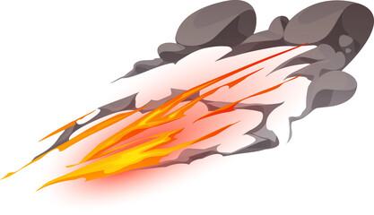 Fototapeta premium Fire Smoke