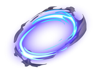 Blue Fire Circle