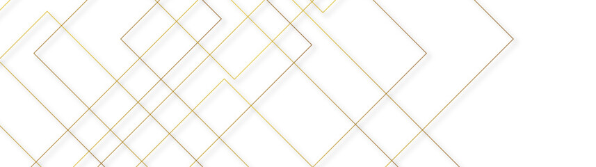 abstract background golden squre stock line ceramic tile wall. White background texture and seamless pattern. Grid lines for composing decorate. llustration retro, puzzle,