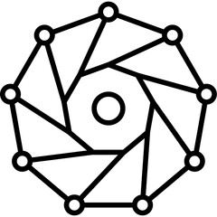 Nonagon Icon
