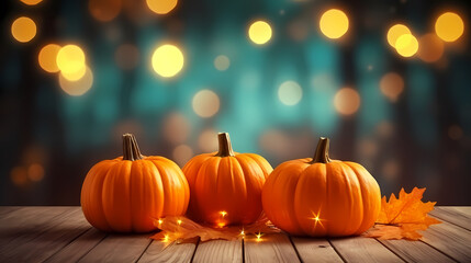 Naklejka na ściany i meble Pumpkin illustration, perfect for fall themed decoration or Halloween projects