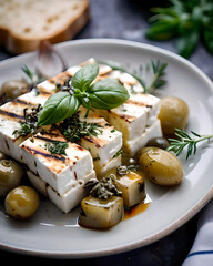 Feta Psiti - Greek Baked / Grilled Feta
