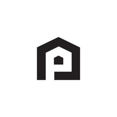 Obraz na płótnie Canvas vector logo real estate modern design