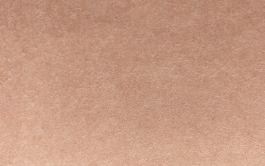 Background of brown kraft paper or cardboard texture. Abstract pattern of beige rough carton, parchment or papyrus surface, vector realistic illustration