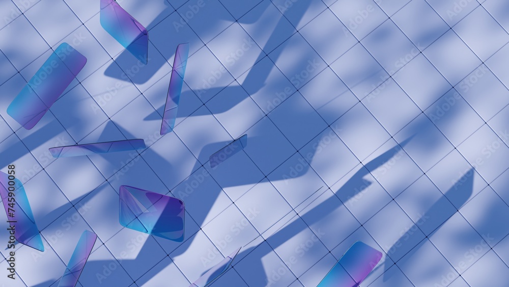 Aufkleber a rectangular shape, featuring four straight sides with opposite sides of equal length and right ang
