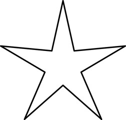 Fototapeta premium Minimalist line stars icon, twinkle star shape symbols. Minimalist silhouette stars icon set, twinkle shining star shape symbols, icons, elements. Modern geometric sparkle silhouettes sign vector.