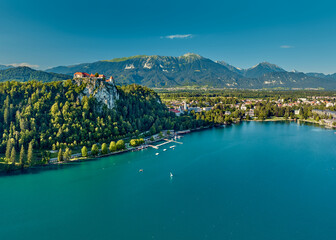 Lake Bled, lake in the Julian Alps of the Upper Carniolan region of northwestern Slovenia.