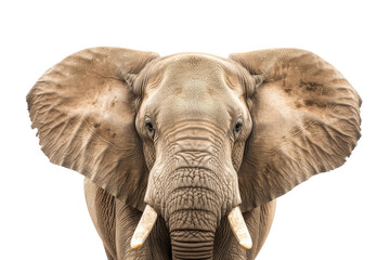 Elephant isolated on transparent background