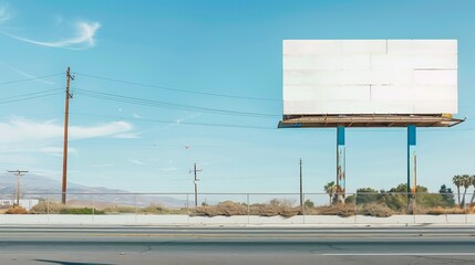 Obraz premium billboard on the street