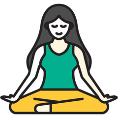 Meditation Illustration