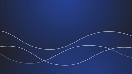 Blue ocean wave background wallpaper vector image. Illustration of graphic wave design for backdrop or presentation