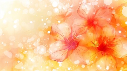 Delicate spring watercolor background