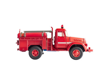 Fire Engine isolated on transparent background