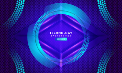 abstract geometric elegant blue modern pattern colorful background