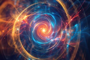 A magnetic force field that can also be observed in space between different celestial bodies. Generative AI