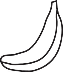 banana vector design. banana logo vector design