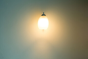 Interior design, indoor lamps and electricity concept - Silver lamp in a room, elegant modern home...