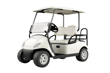 Golf Cart isolated on transparent background