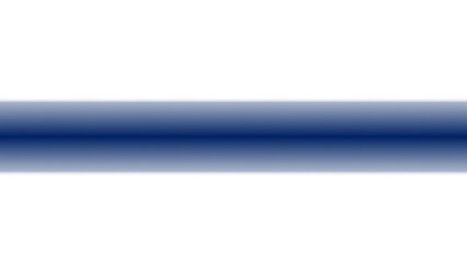 Obraz premium Dark blue Color fading horizontal stripe with transparent background