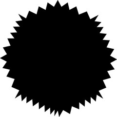 Zig zag edge geometric shape collection. Wavy element