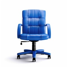 Office chair blue
