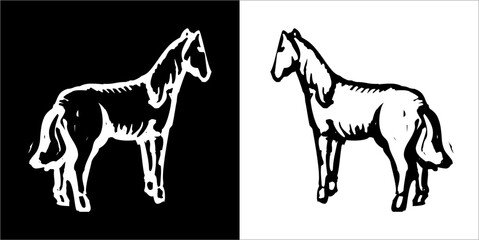 Illustration vector graphics of ZooWoodcuts icon