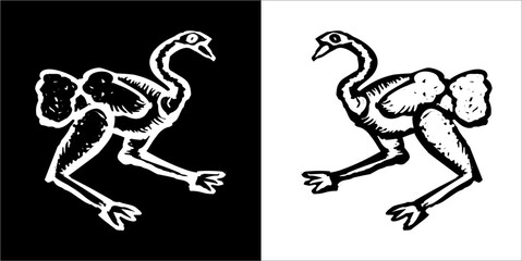 Illustration vector graphics of ZooWoodcuts icon