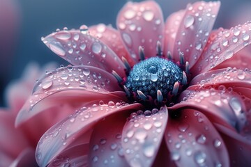 Dew-Kissed Dusty Rose Osteospermum Close-Up