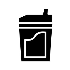 Diet Healthy Energy Glyph Icon