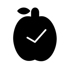 Fruit Healthy Diet Glyph Icon