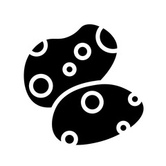 Potato Healthy Food Glyph Icon