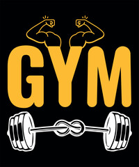 Gym T-shirt, Fitness t-shirt Design