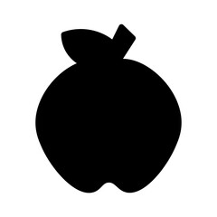 Apple Diet Food Glyph Icon